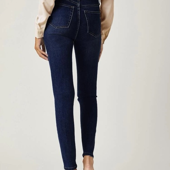 SHEIN high stretch dark wash skinny jeans - Picture 3 of 3